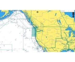C-MAP CAPE BLANCO TO CAPE FLATTERY-4D M-NA-D954-MS cartographie marine_1