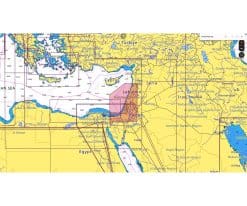 C-MAP ISRAEL & LEBANON-MAX M-ME-M006-MS cartographie marine_1