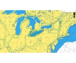 C-MAP LAKE ERIE AND LAKE ST. CLAIR-4D M-NA-D933-MS cartographie marine_1