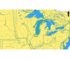 C-MAP LAKE MICHIGAN-4D M-NA-D931-MS cartographie marine_1