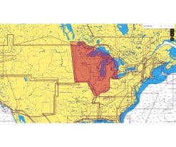 C-MAP US LAKES NORTH CENTRAL-MAX M-NA-M043-MS cartographie marine_1