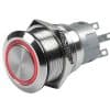 Bouton poussoir à LED rouge 12V (on)-off - MARINCO_1